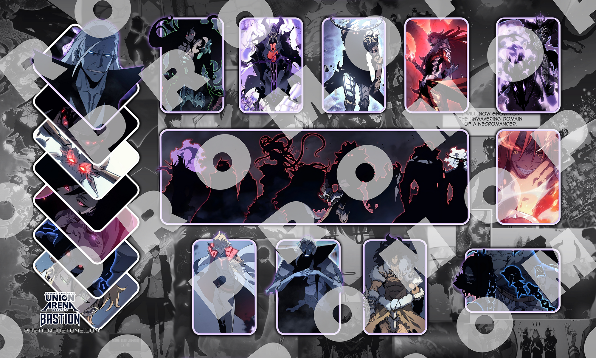 PRE-SALE - Solo Levelling - Monarchs - Union Arena Playmat