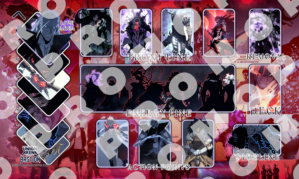 PRE-SALE - Solo Levelling - Monarchs - Union Arena Playmat