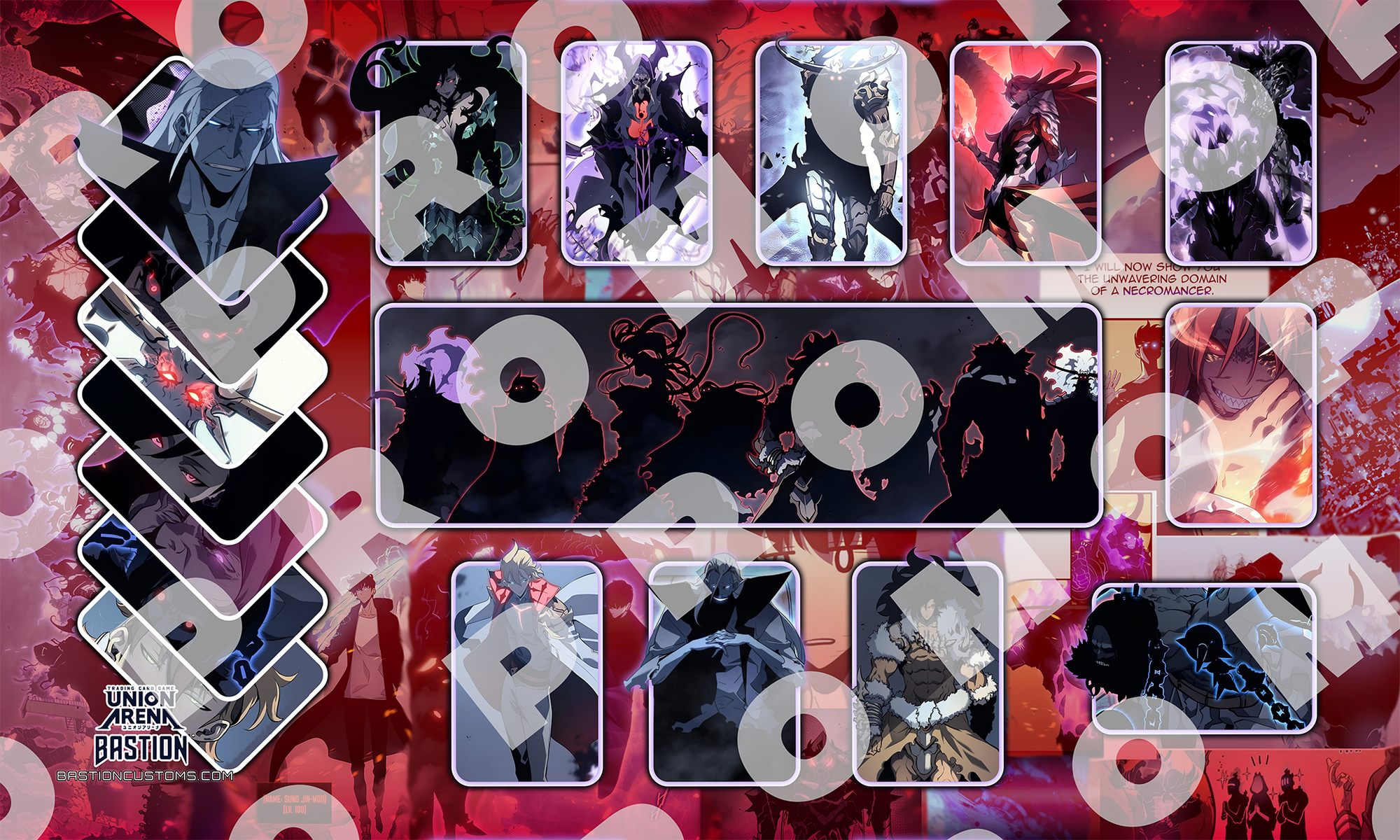 PRE-SALE - Solo Levelling - Monarchs - Union Arena Playmat