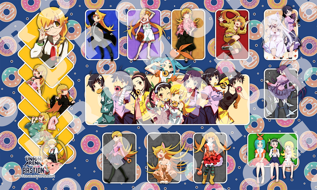 PRE-SALE - Monogatari - Oshino Shinobu Union Arena Playmat