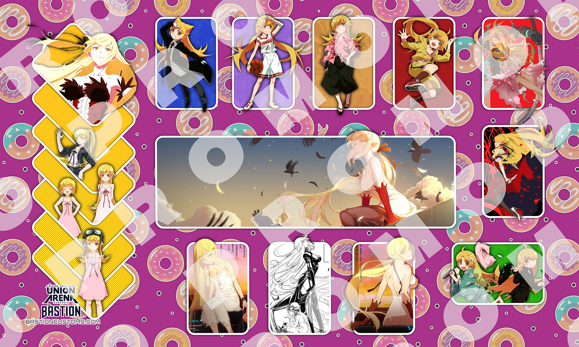 PRE-SALE - Monogatari - Oshino Shinobu Union Arena Playmat