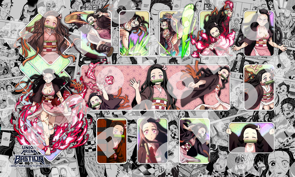PRE-SALE - Demon Slayer - Nezuko - Union Arena Playmat