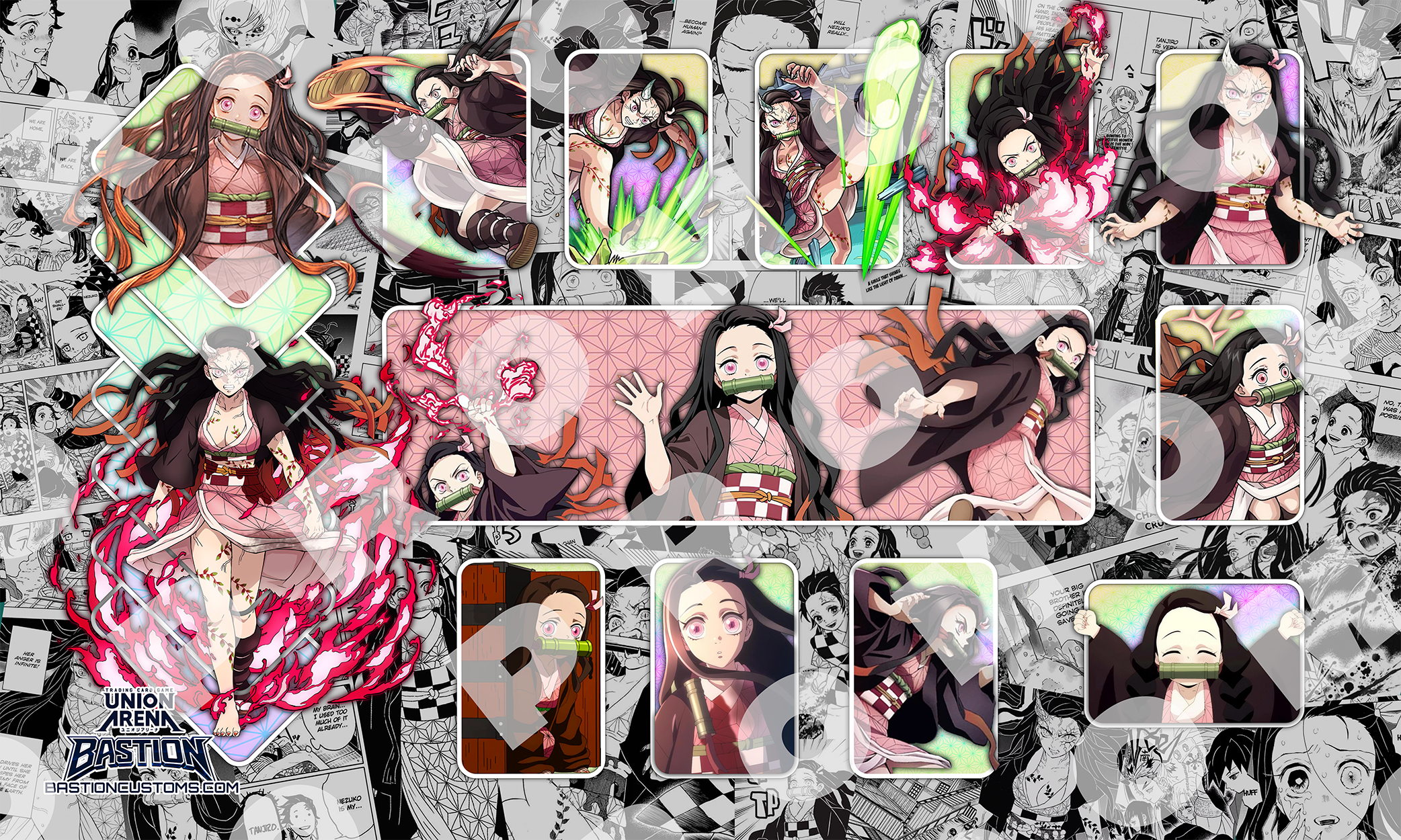 PRE-SALE - Demon Slayer - Nezuko - Union Arena Playmat