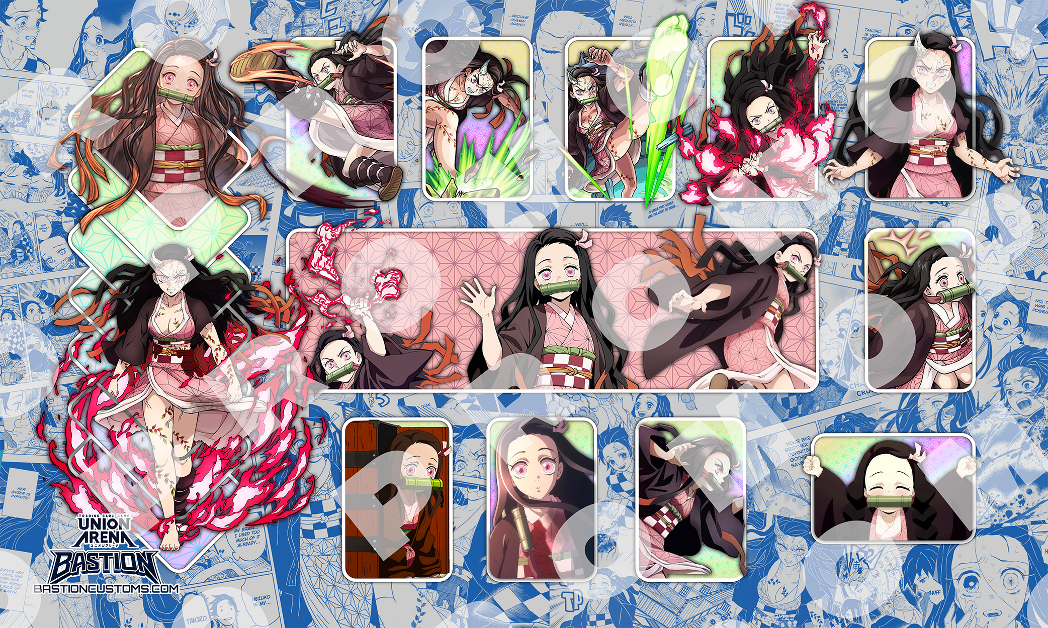 PRE-SALE - Demon Slayer - Nezuko - Union Arena Playmat