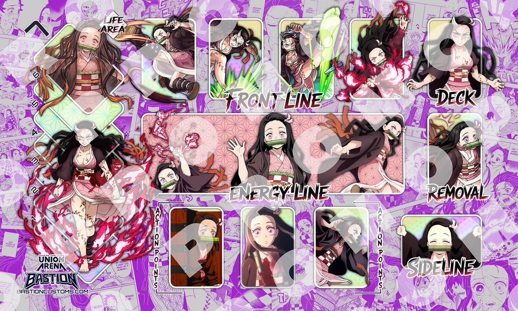PRE-SALE - Demon Slayer - Nezuko - Union Arena Playmat