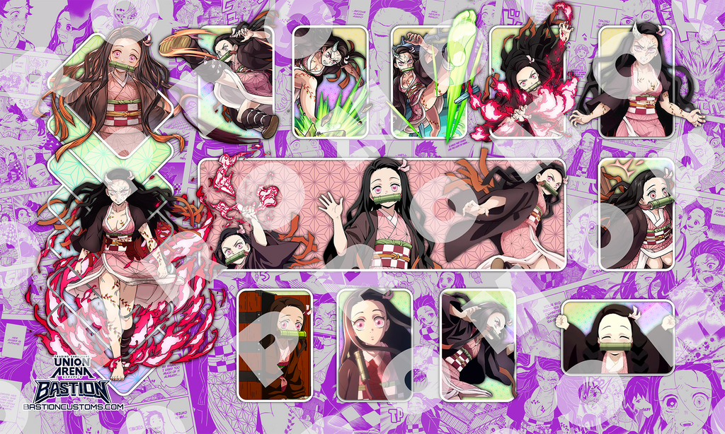 PRE-SALE - Demon Slayer - Nezuko - Union Arena Playmat