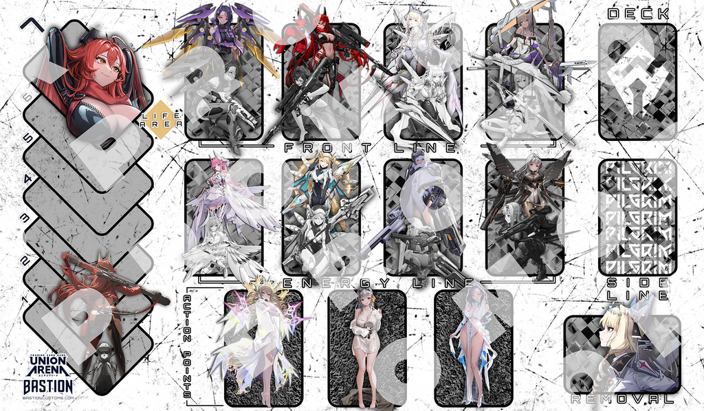 FIRST-WEEK SALE - Goddess of Victory: Nikke - Pilgrim - Union Arena Playmat