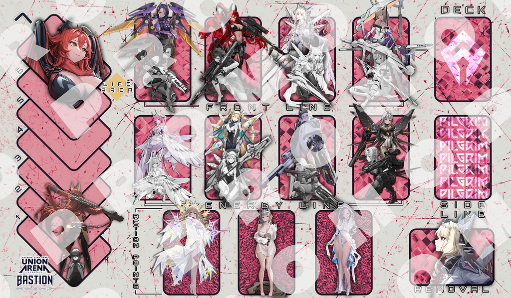 FIRST-WEEK SALE - Goddess of Victory: Nikke - Pilgrim - Union Arena Playmat