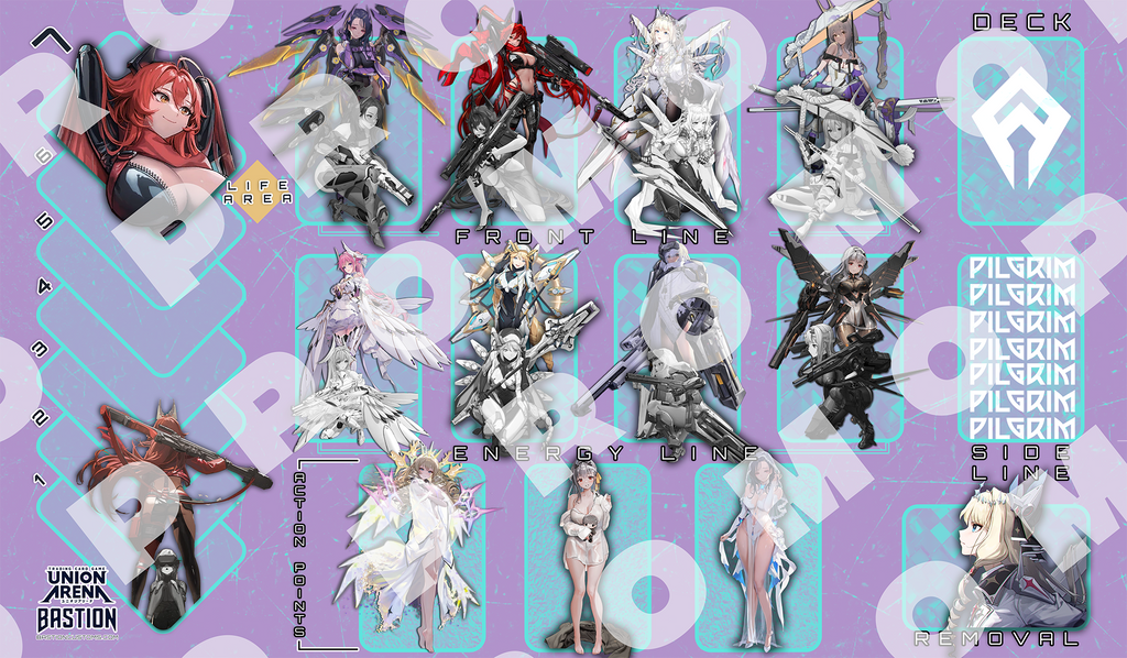 FIRST-WEEK SALE - Goddess of Victory: Nikke - Pilgrim - Union Arena Playmat