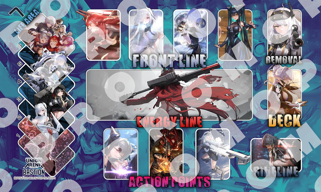 FIRST-WEEK SALE - GODDESS OF VICTORY: NIKKE - Convergence - Union Arena Playmat