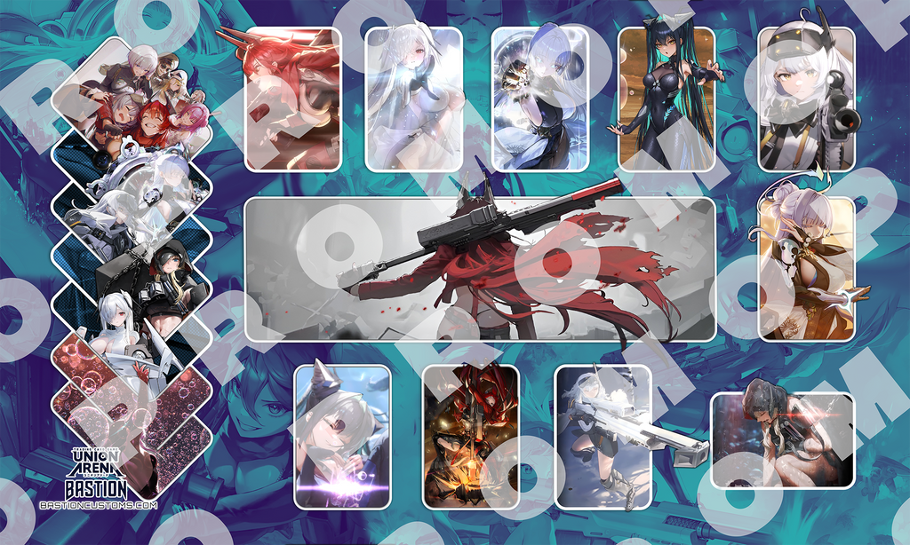 FIRST-WEEK SALE - GODDESS OF VICTORY: NIKKE - Convergence - Union Arena Playmat