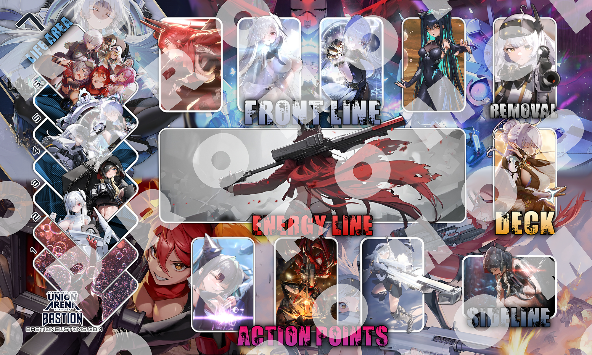 FIRST-WEEK SALE - GODDESS OF VICTORY: NIKKE - Convergence - Union Arena Playmat