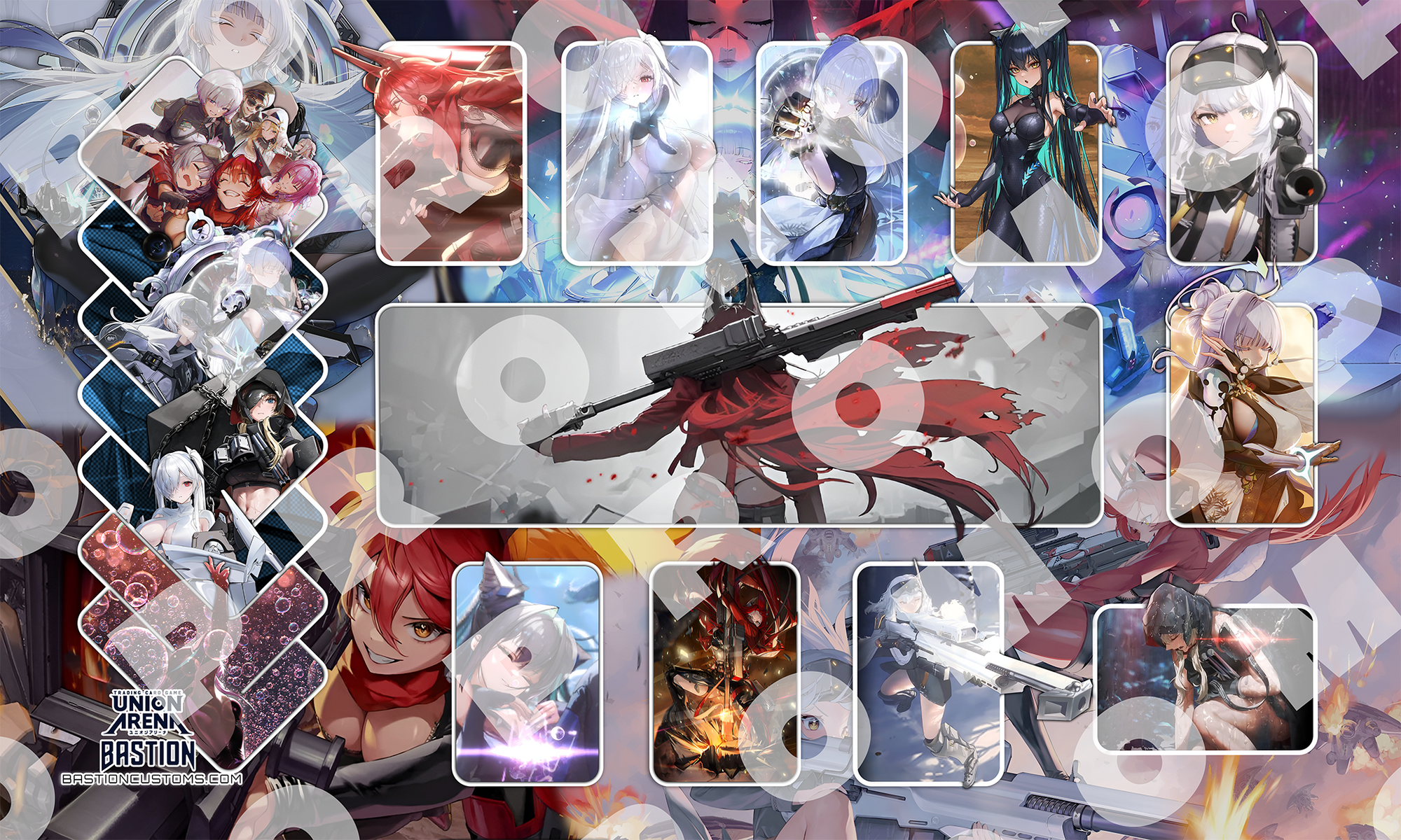 FIRST-WEEK SALE - GODDESS OF VICTORY: NIKKE - Convergence - Union Arena Playmat