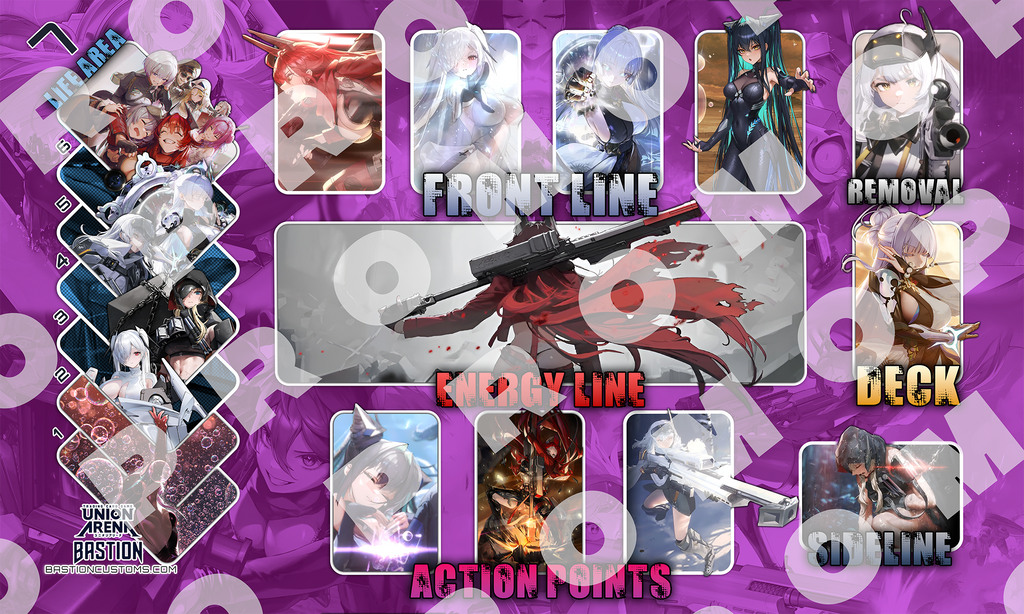 FIRST-WEEK SALE - GODDESS OF VICTORY: NIKKE - Convergence - Union Arena Playmat