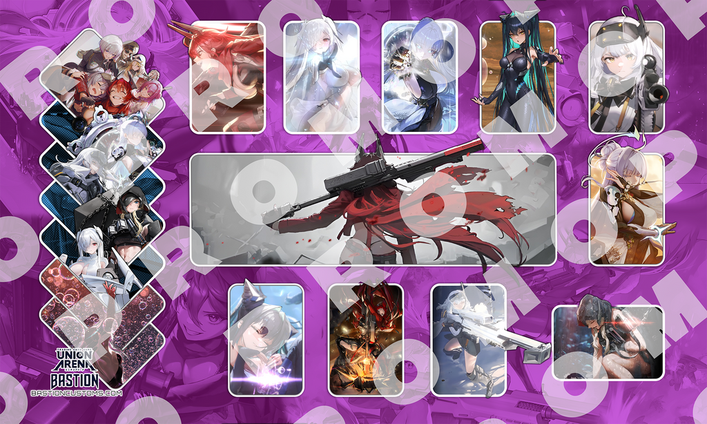 FIRST-WEEK SALE - GODDESS OF VICTORY: NIKKE - Convergence - Union Arena Playmat