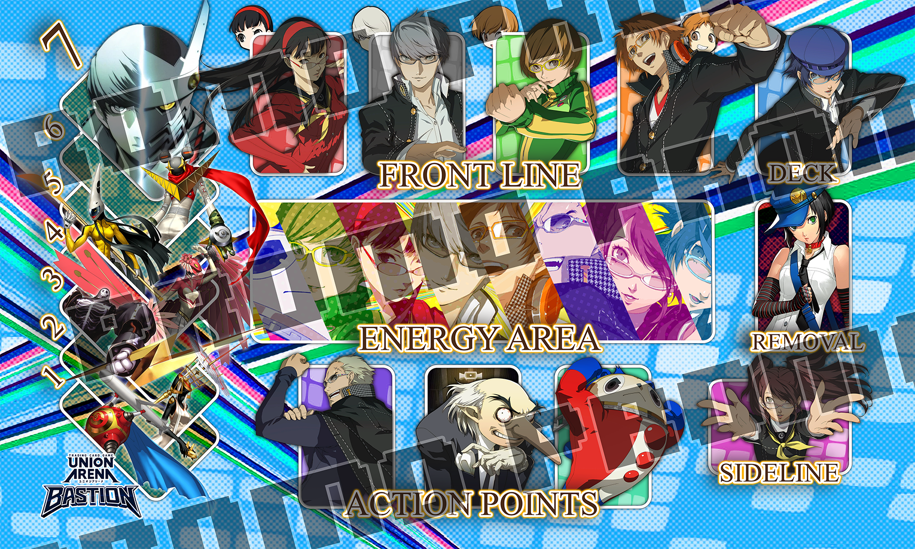 Persona 4 - Union Arena Playmat