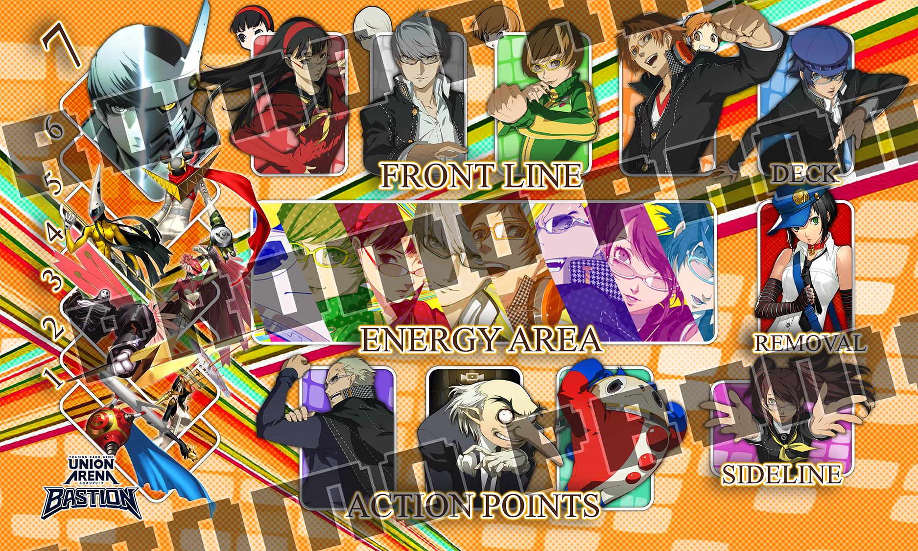 Persona 4 - Union Arena Playmat