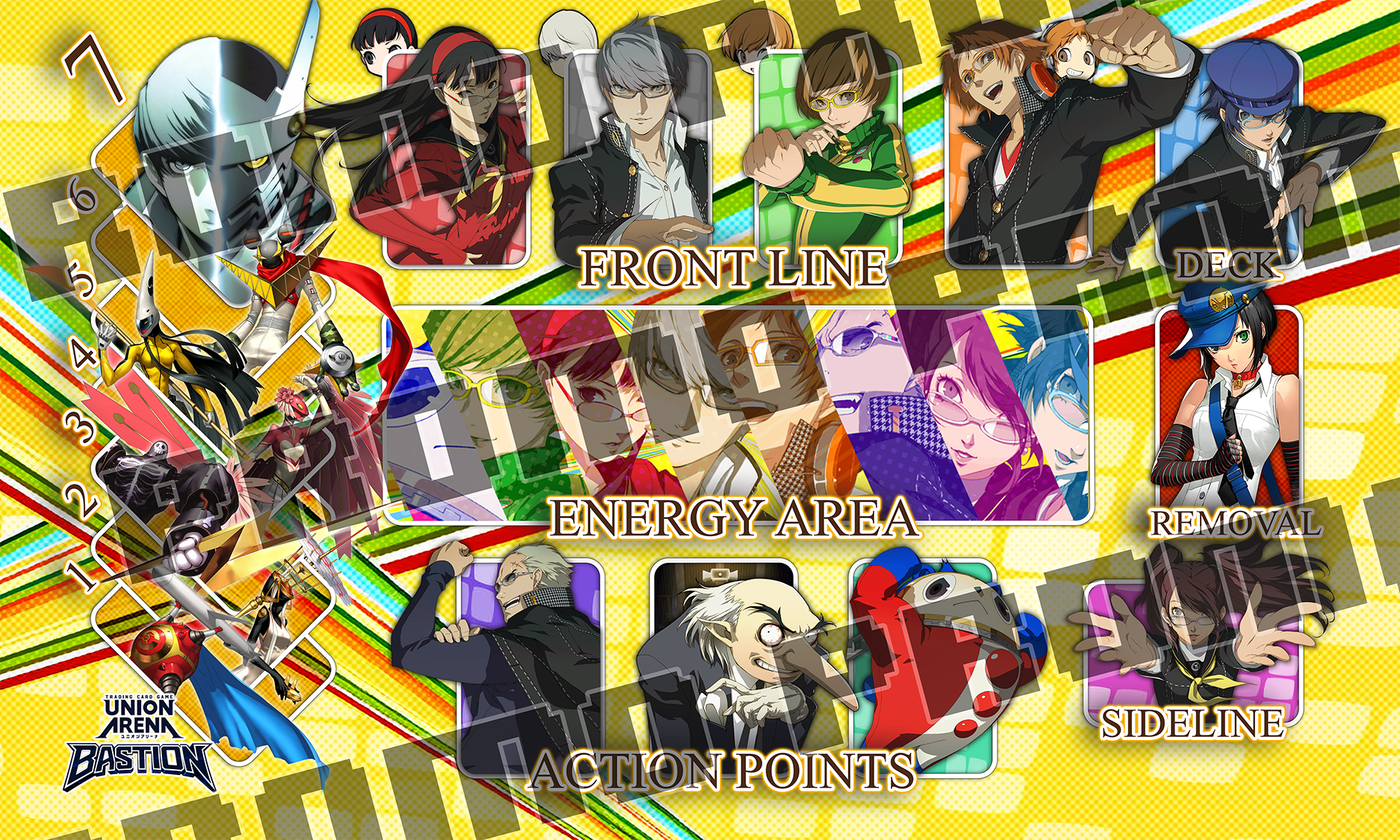 Persona 4 - Union Arena Playmat