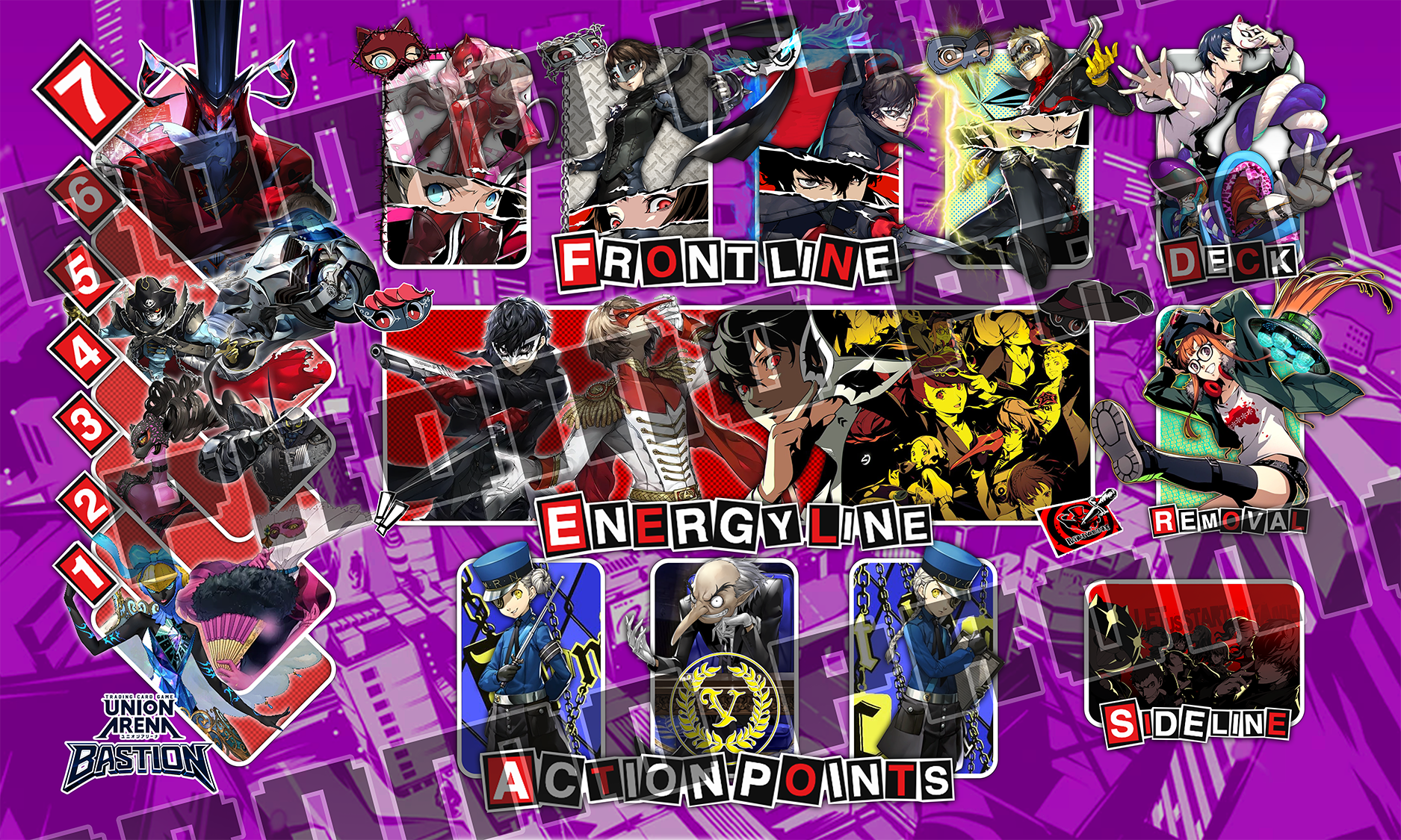 Persona 5 - Union Arena Playmat