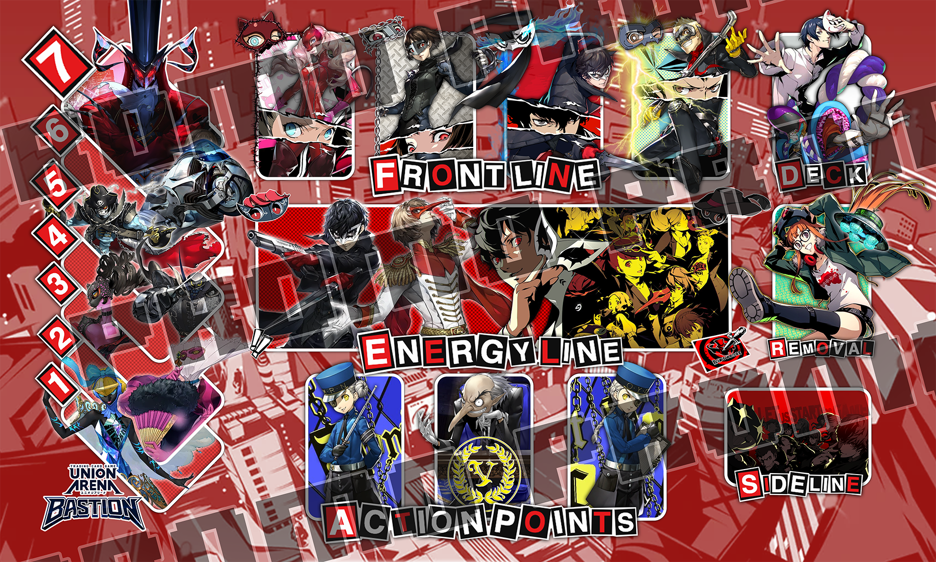 PRE-SALE - Persona 5 - Union Arena Playmat