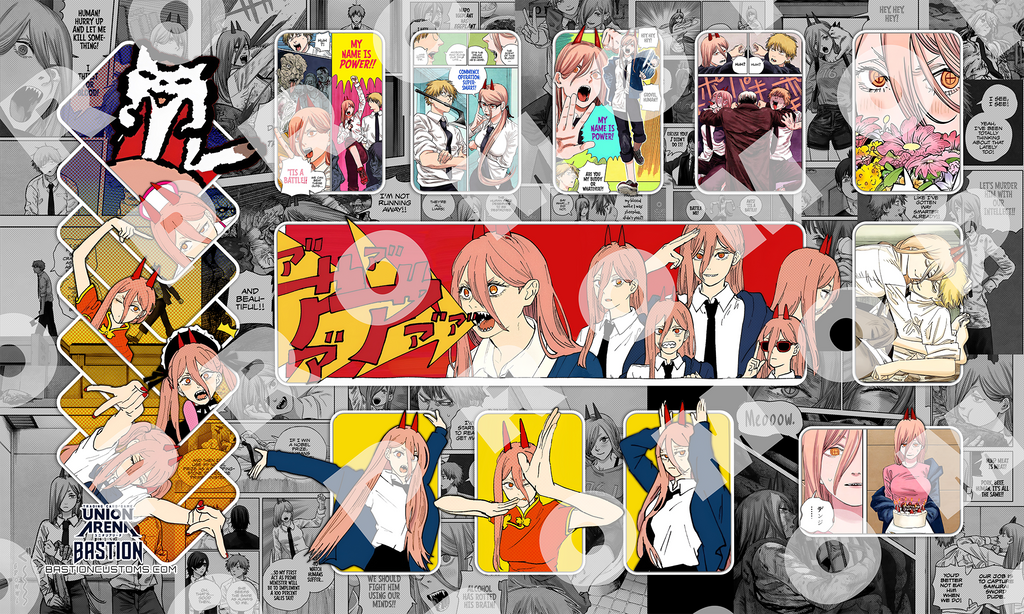 PRE-SALE - Chainsaw Man - POWER - Union Arena Playmat