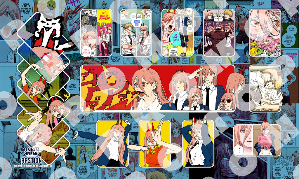 PRE-SALE - Chainsaw Man - POWER - Union Arena Playmat