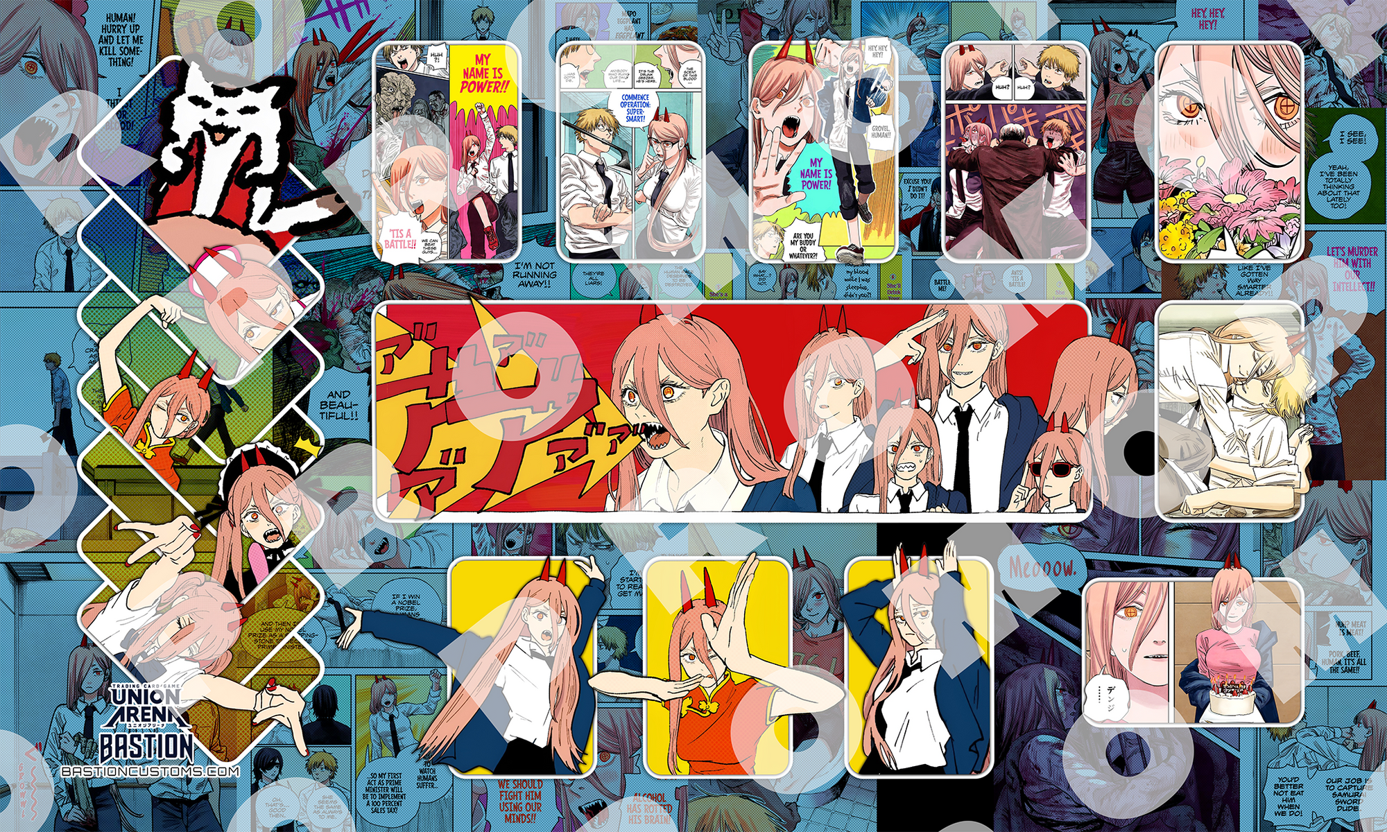 PRE-SALE - Chainsaw Man - POWER - Union Arena Playmat