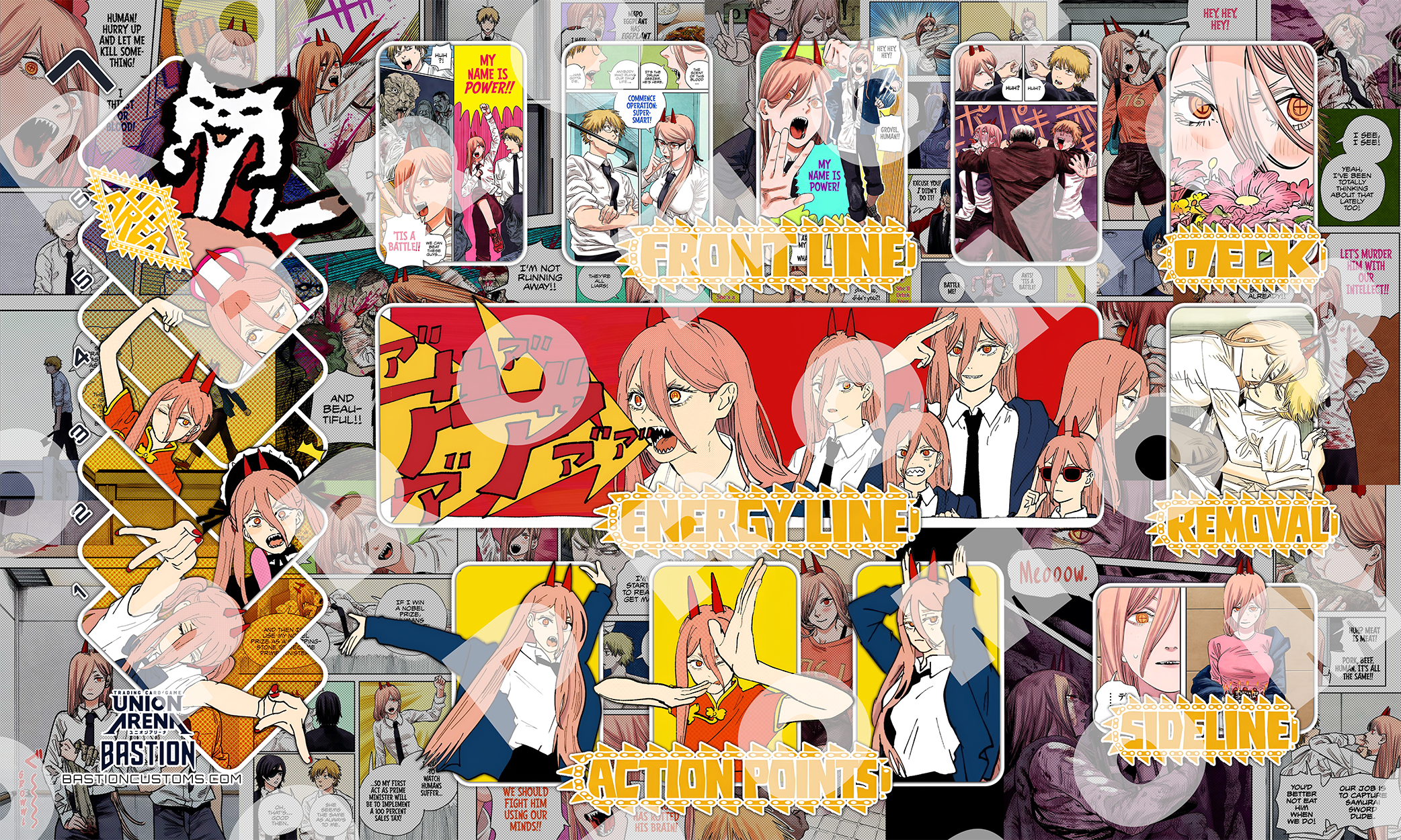 Chainsaw Man - POWER - Union Arena Playmat