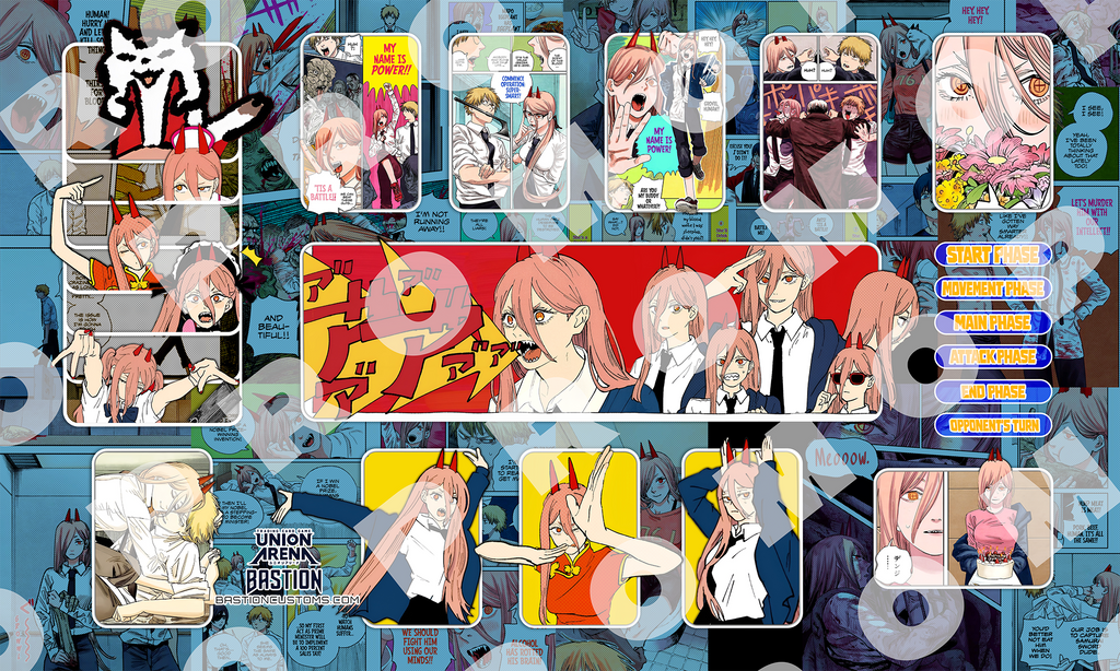 PRE-SALE - Chainsaw Man - POWER - Union Arena Playmat