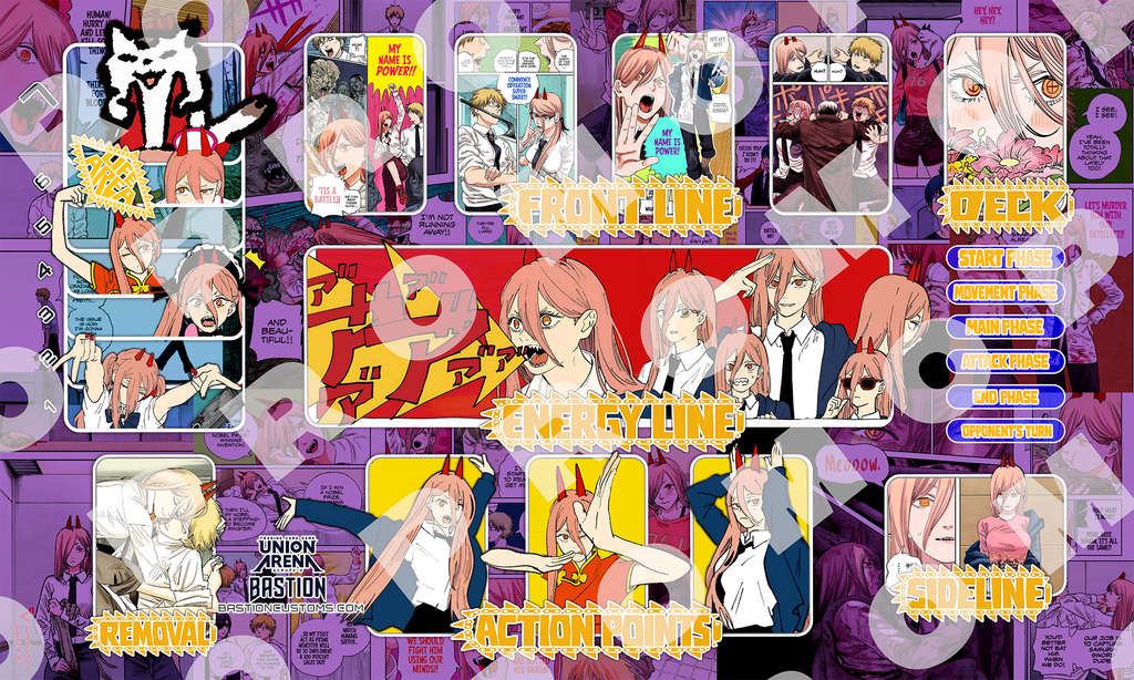 PRE-SALE - Chainsaw Man - POWER - Union Arena Playmat