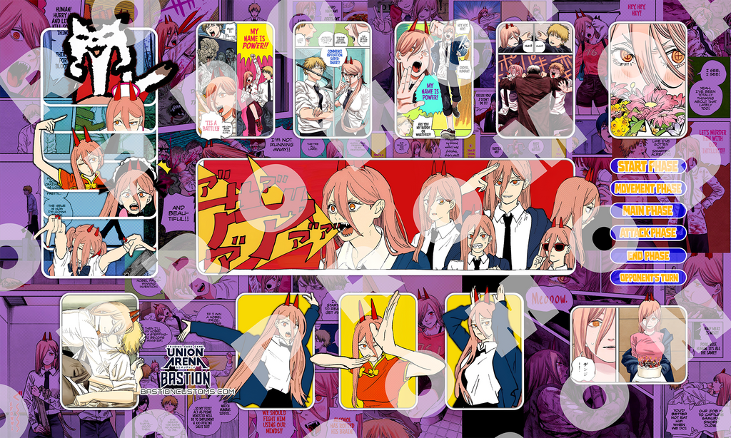 PRE-SALE - Chainsaw Man - POWER - Union Arena Playmat