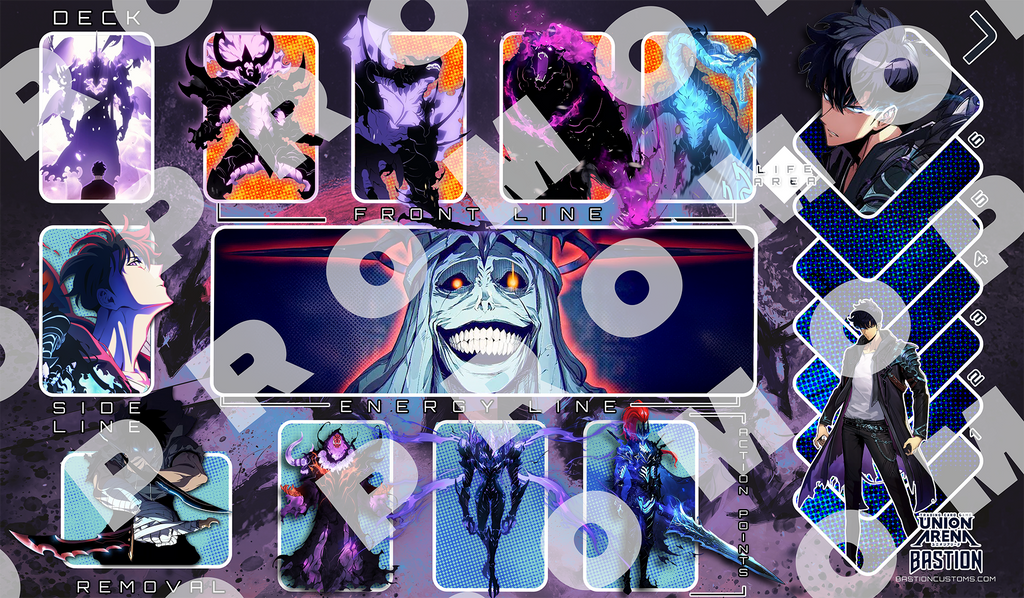 FIRST-WEEK SALE - Solo Leveling - Union Arena Playmat