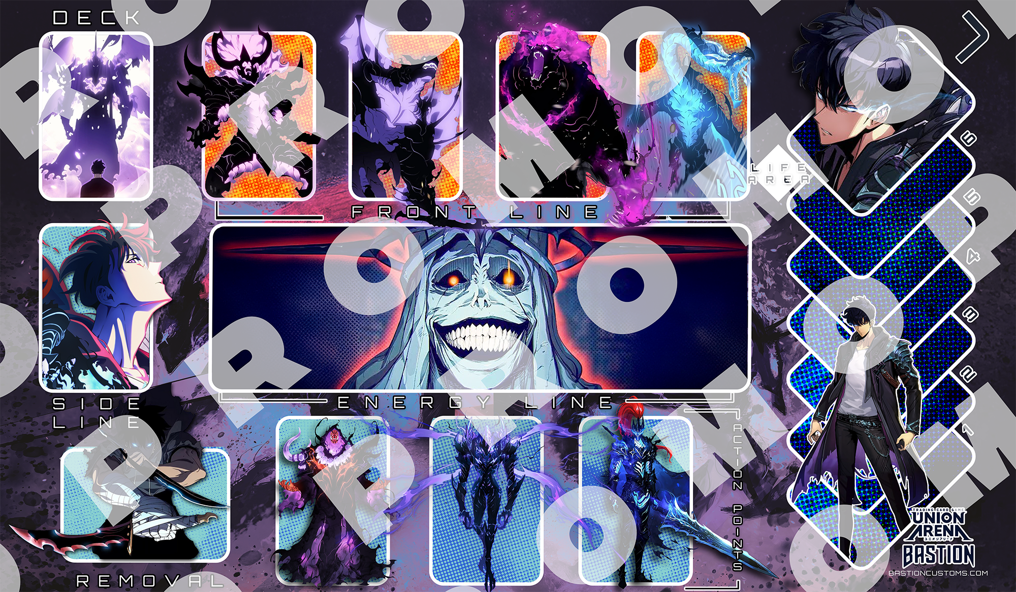 FIRST-WEEK SALE - Solo Leveling - Union Arena Playmat