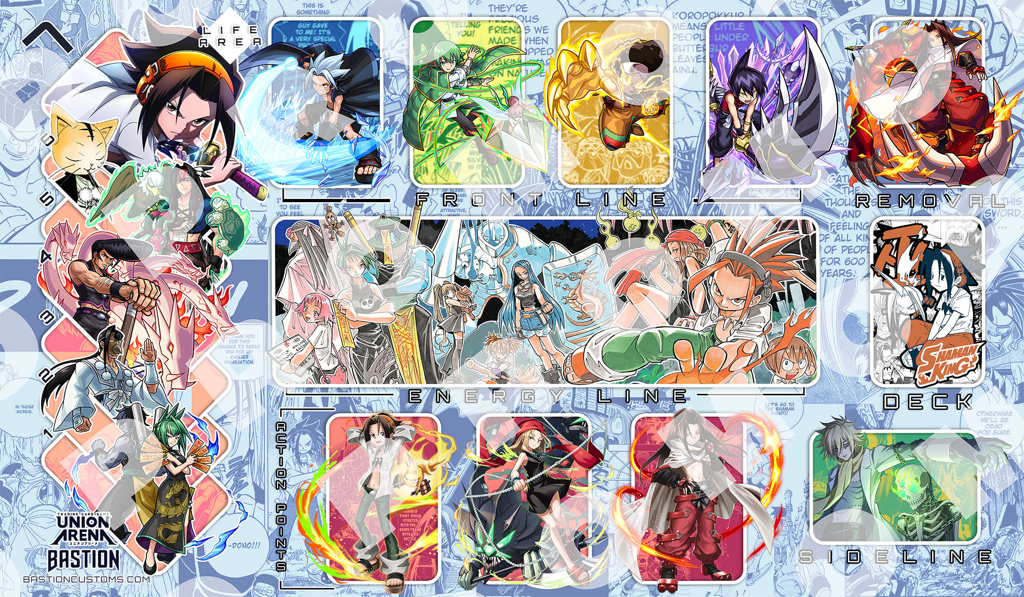 Shaman King - Union Arena Playmat