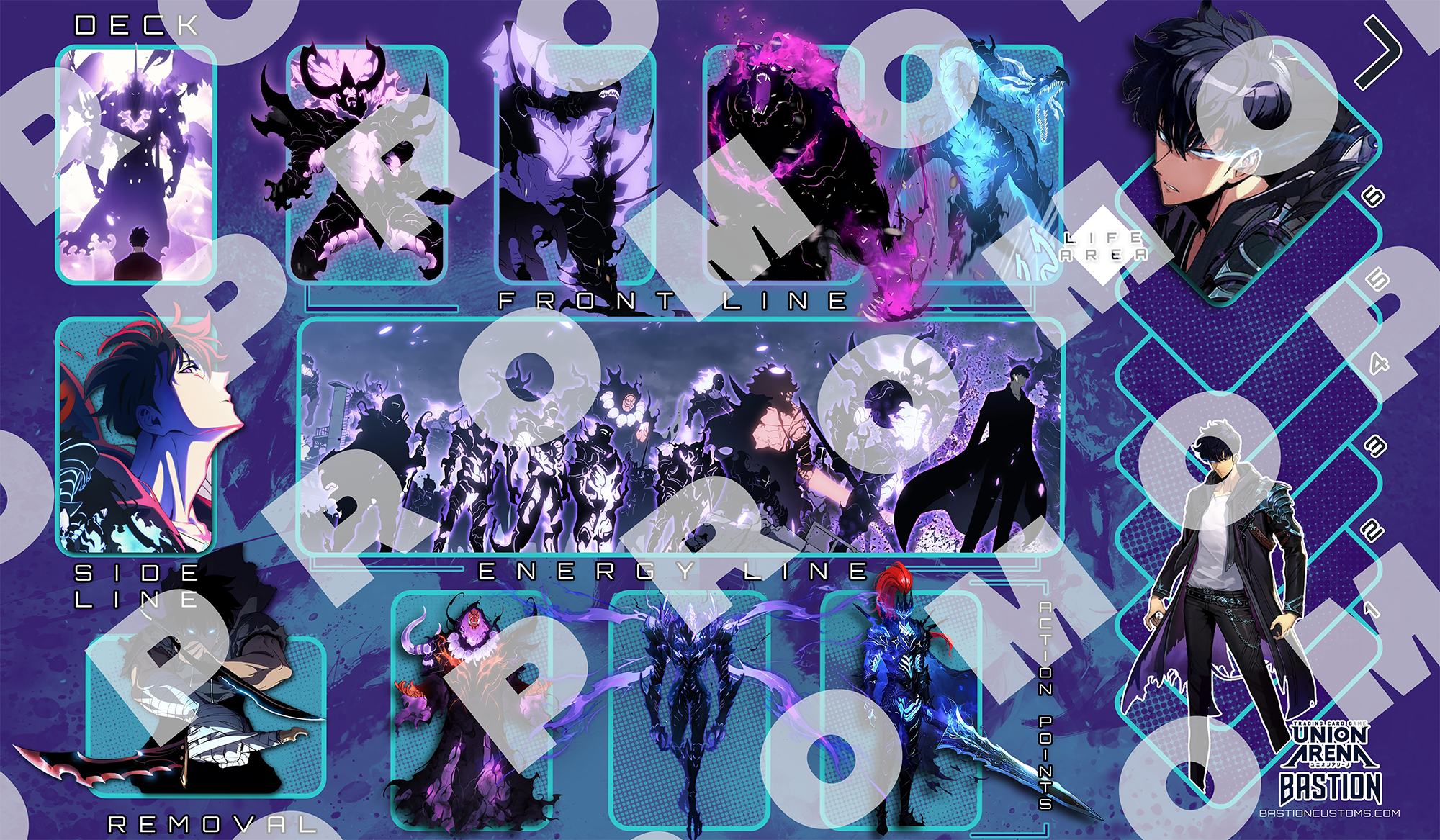 FIRST-WEEK SALE - Solo Leveling - Union Arena Playmat