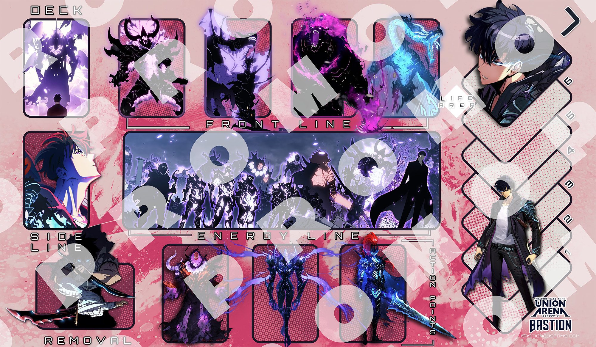 FIRST-WEEK SALE - Solo Leveling - Union Arena Playmat