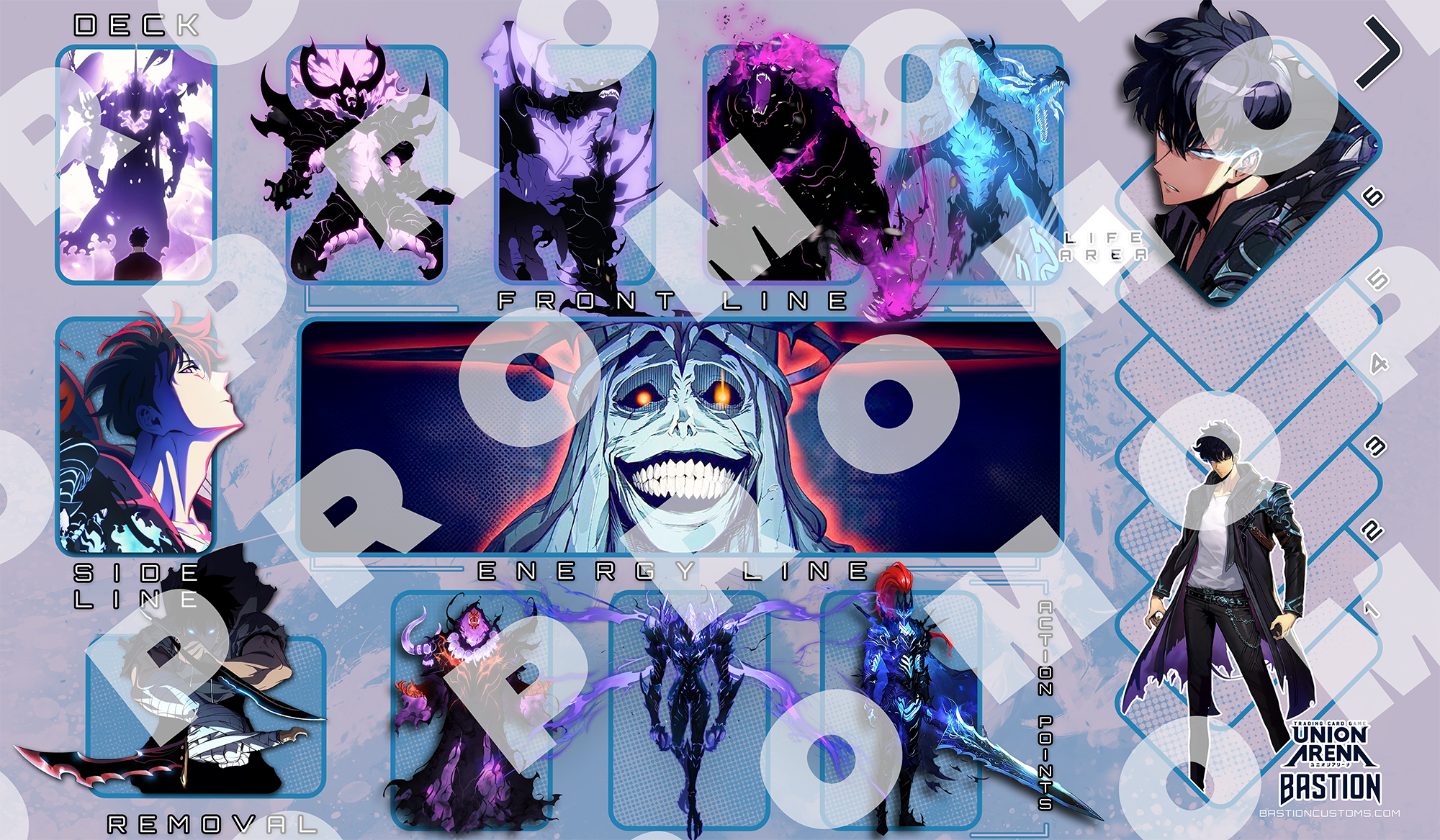 FIRST-WEEK SALE - Solo Leveling - Union Arena Playmat