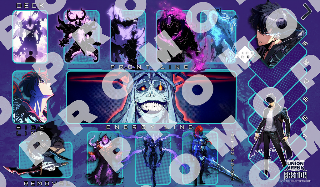 FIRST-WEEK SALE - Solo Leveling - Union Arena Playmat