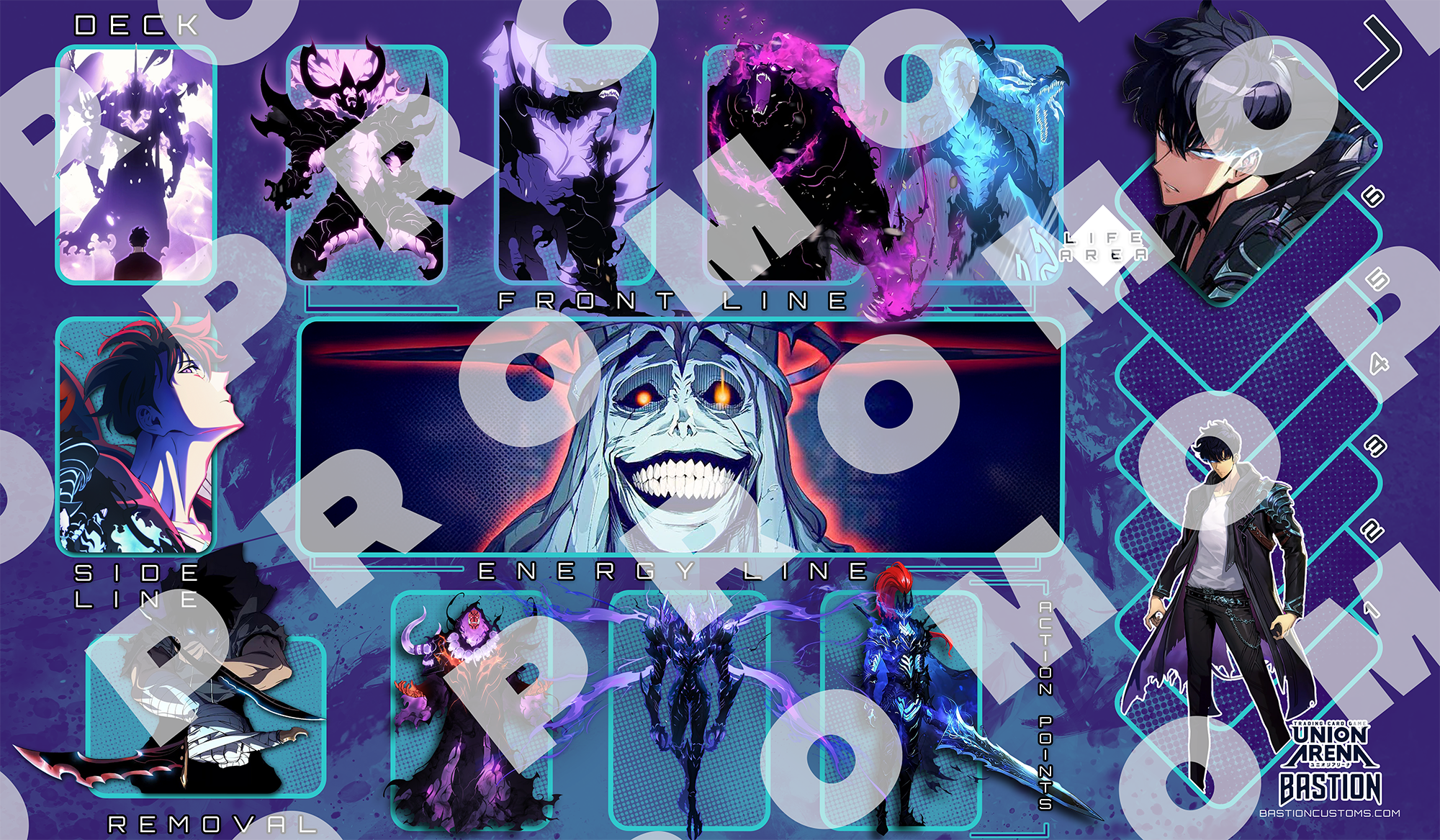 FIRST-WEEK SALE - Solo Leveling - Union Arena Playmat