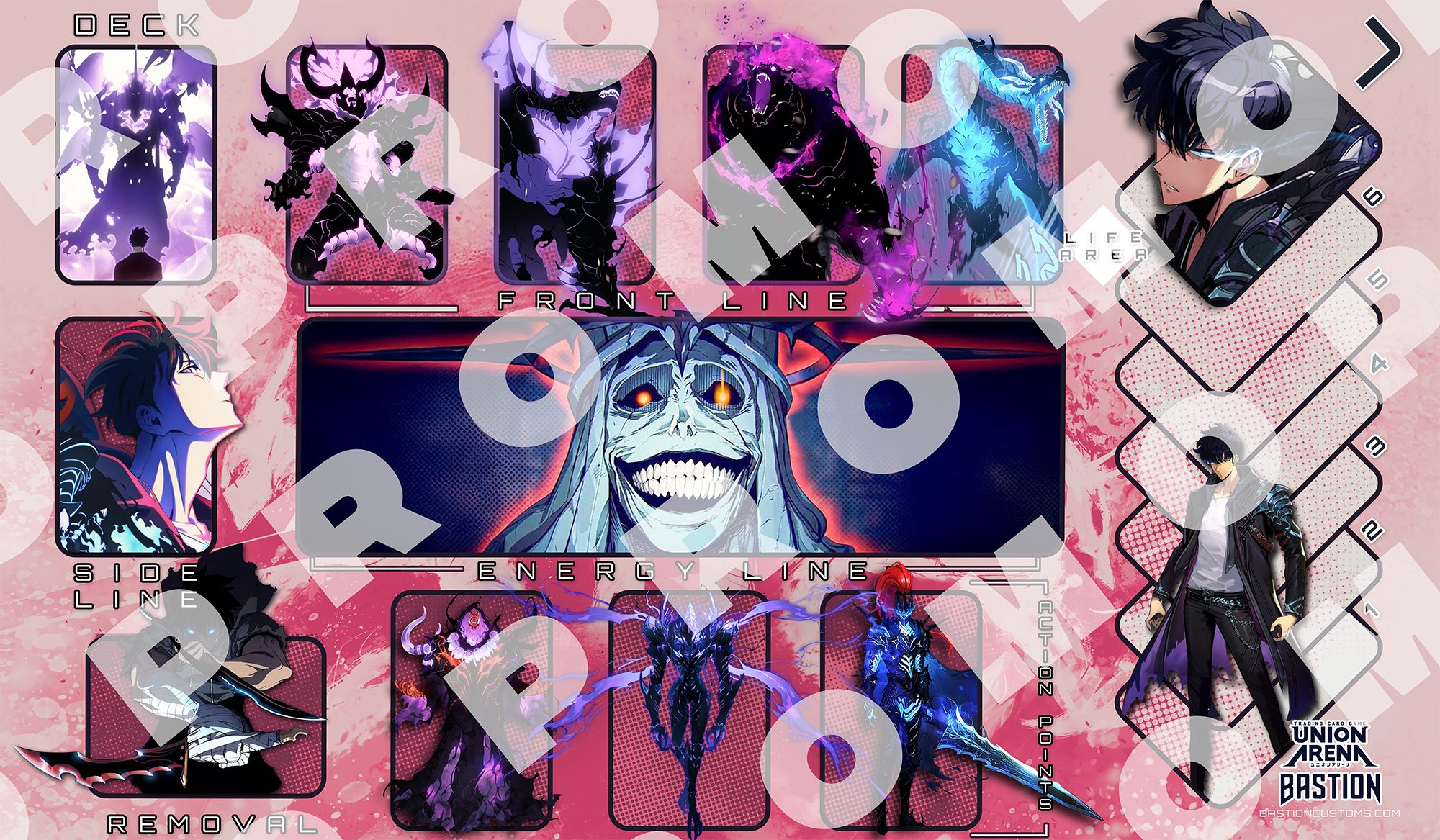 FIRST-WEEK SALE - Solo Leveling - Union Arena Playmat