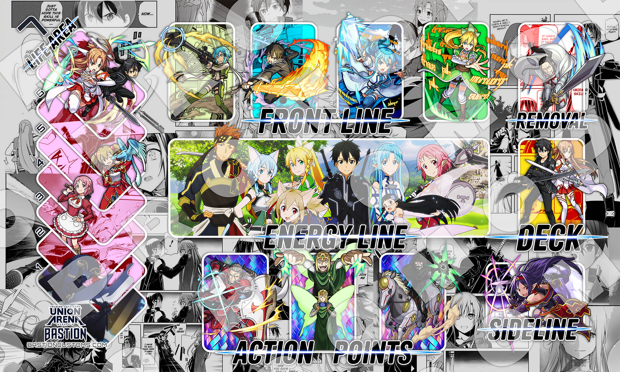 PRE-SALE - Sword Art Online - Union Arena Playmat