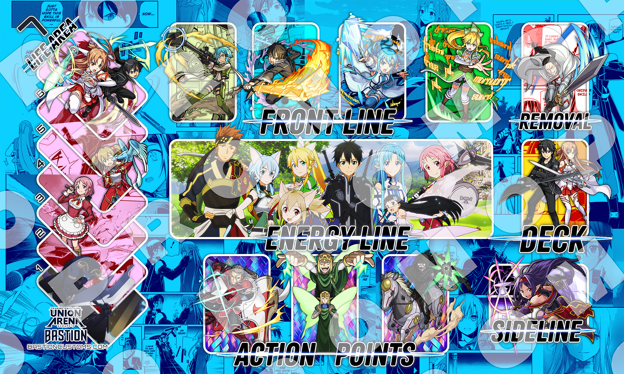 Sword Art Online - Union Arena Playmat
