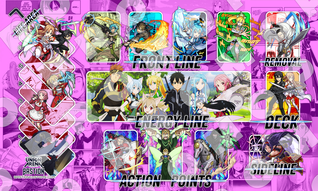 PRE-SALE - Sword Art Online - Union Arena Playmat