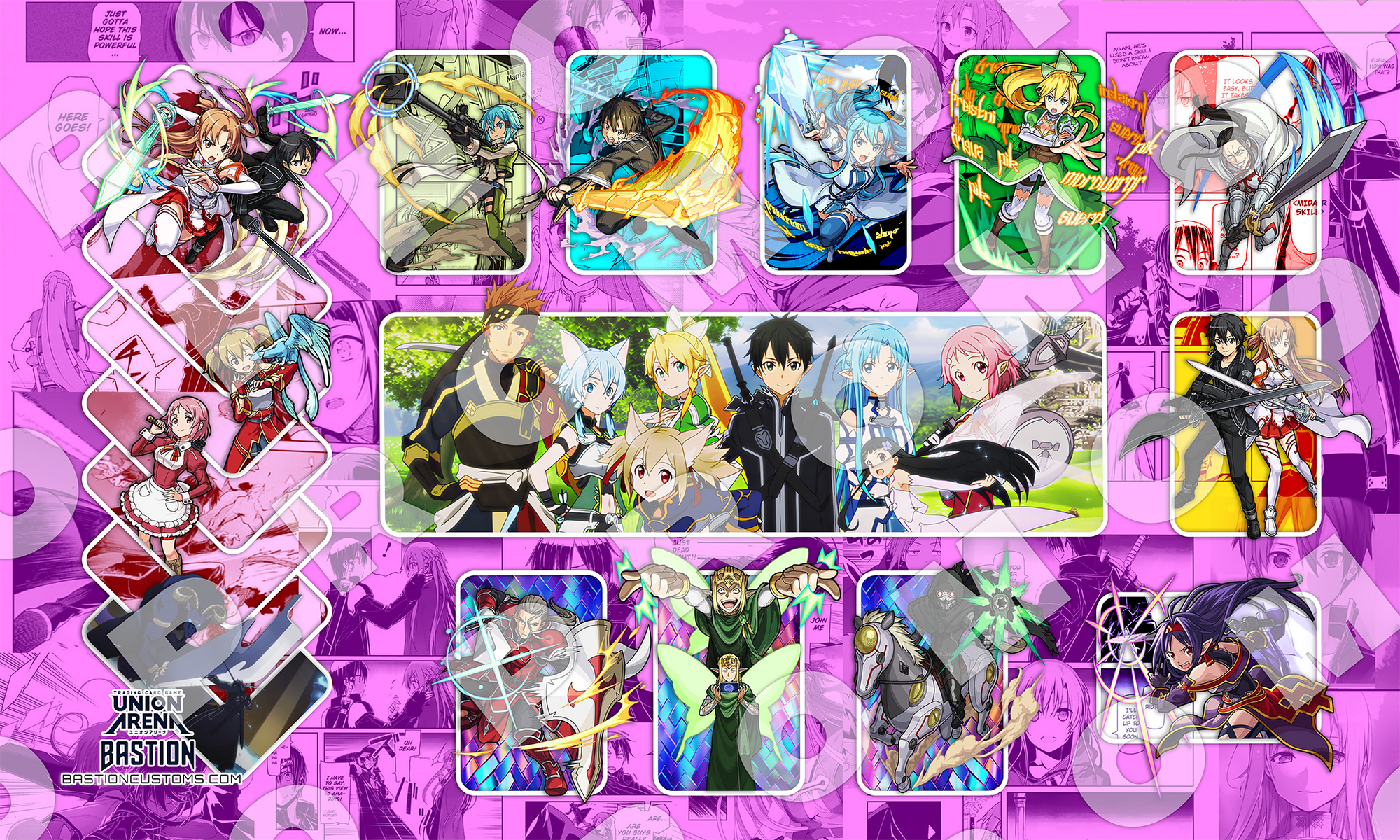 PRE-SALE - Sword Art Online - Union Arena Playmat