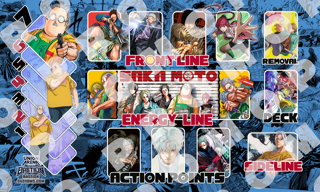 FIRST-WEEK SALE - SAKAMOTO DAYS - UNION ARENA PLAYMAT