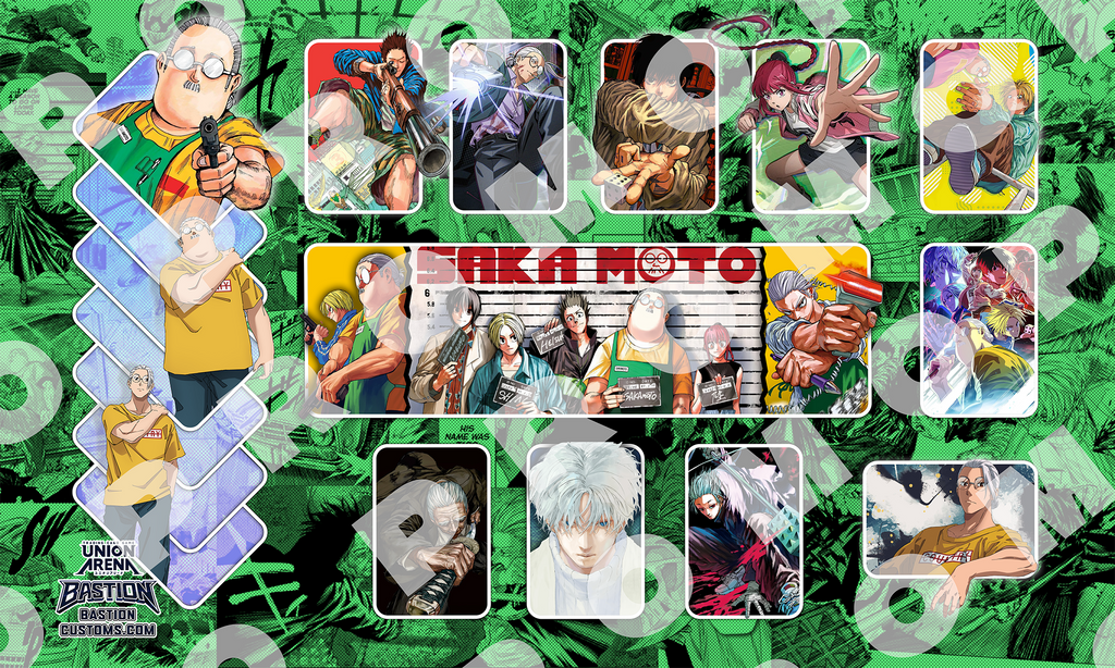 FIRST-WEEK SALE - SAKAMOTO DAYS - UNION ARENA PLAYMAT