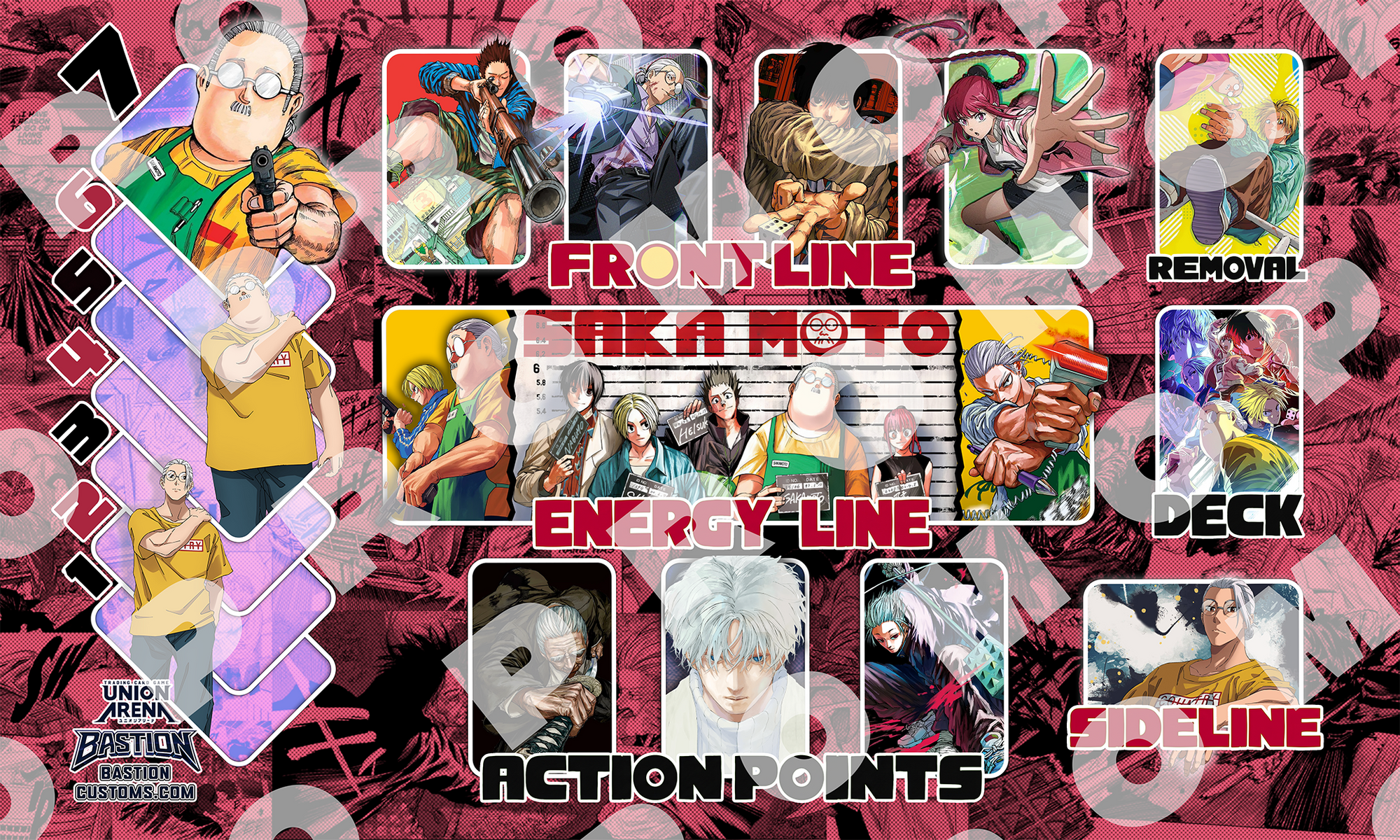 FIRST-WEEK SALE - SAKAMOTO DAYS - UNION ARENA PLAYMAT
