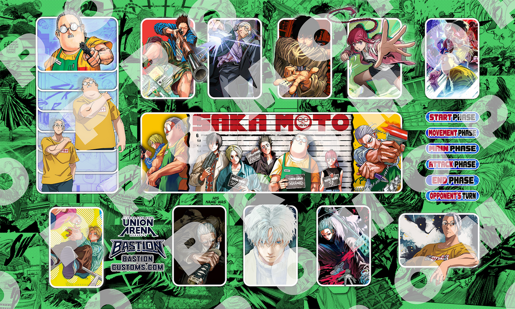 FIRST-WEEK SALE - SAKAMOTO DAYS - UNION ARENA PLAYMAT