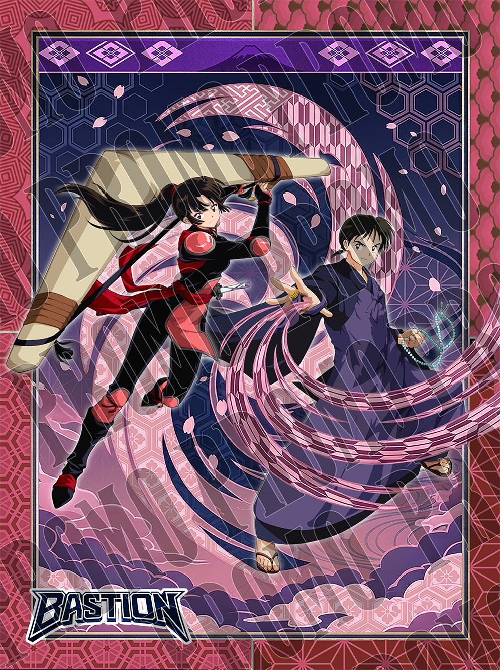 PRE-SALE - Inuyasha - Sango & Miroku - TCG Sleeves