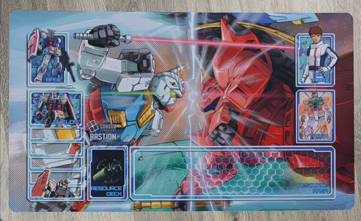Amuro Ray - Gundam TCG Playmat